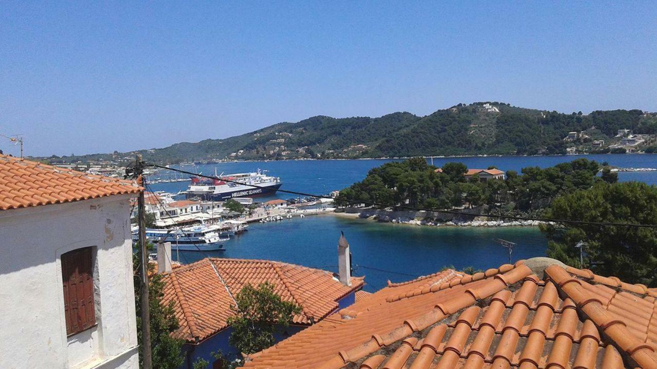 Pension Onar Skiathos Town Bagian luar foto